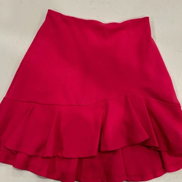 Lulu’s Catch My Eye Hot Pink Two-Piece Lace-Up Mini Dress, Size M - Picture 9 of 12